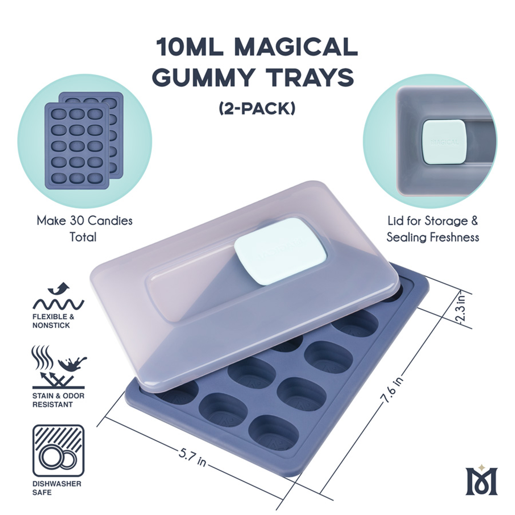 Magical Butter 10ml Gummy Trays - 2 Pack