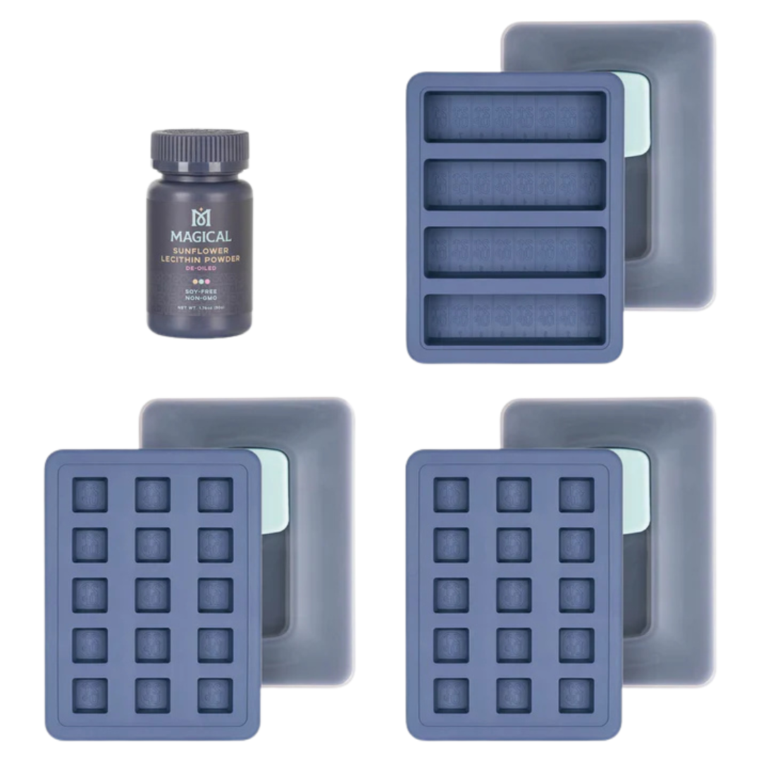 Magical Butter Silicone Mould Bundle x 2 + Lecithin